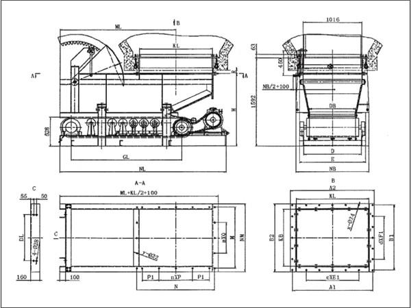 扇形閥門帶式（甲帶）給料機的承載能力較強、噪音低、整機使用壽命長